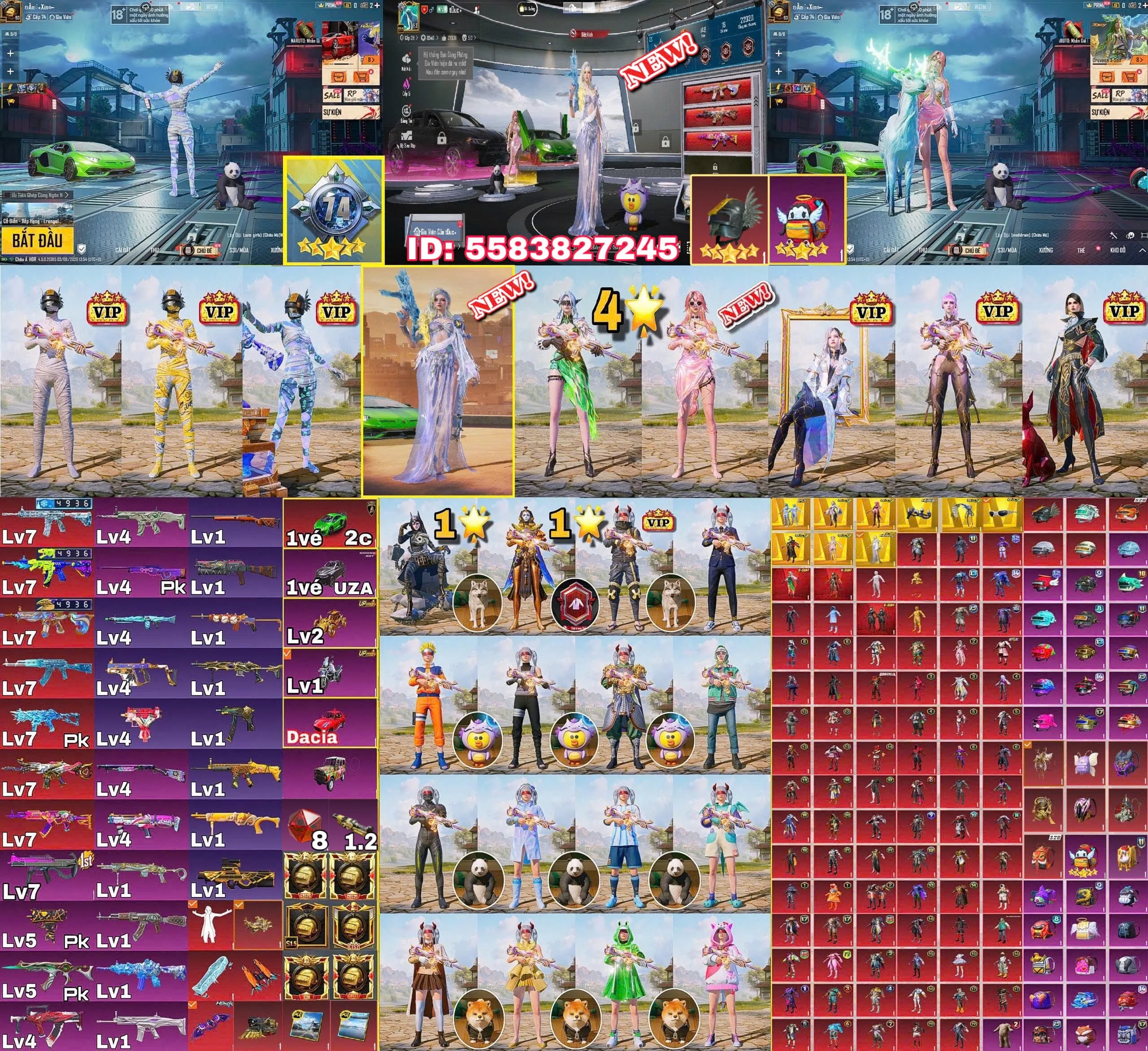 Acc PUBG Mobile mã 60063 - ảnh chính