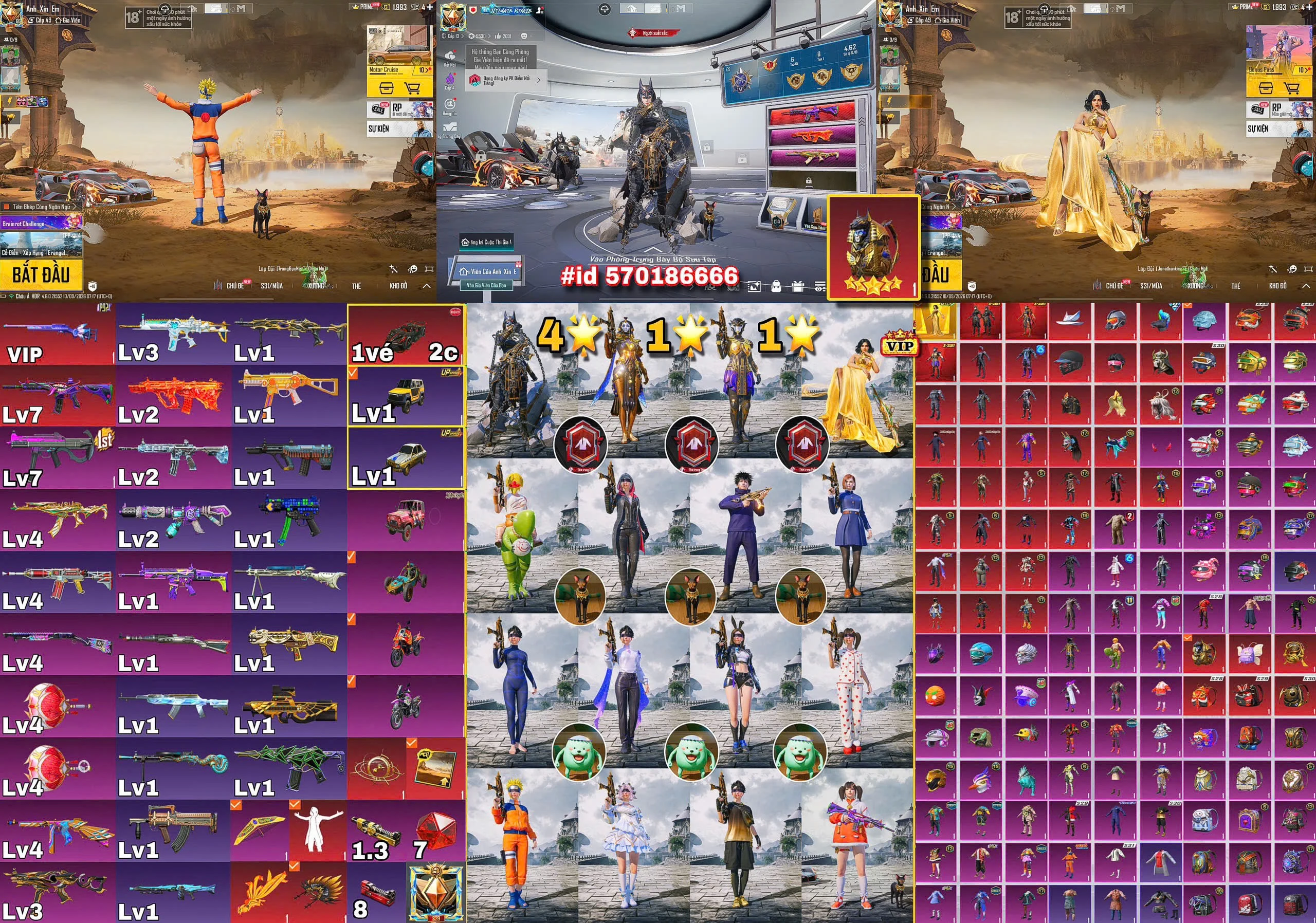 Acc PUBG Mobile mã 68408 - ảnh chính