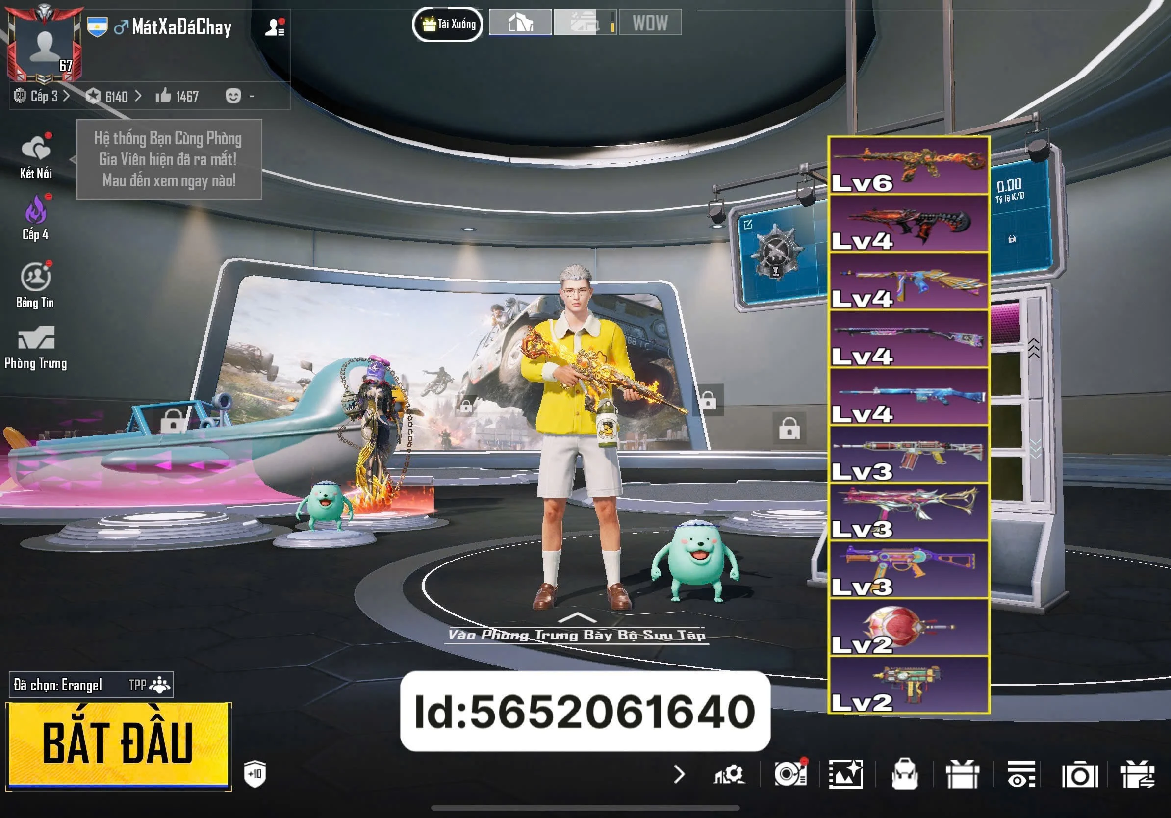 Acc PUBG Mobile mã 68132 - ảnh chính