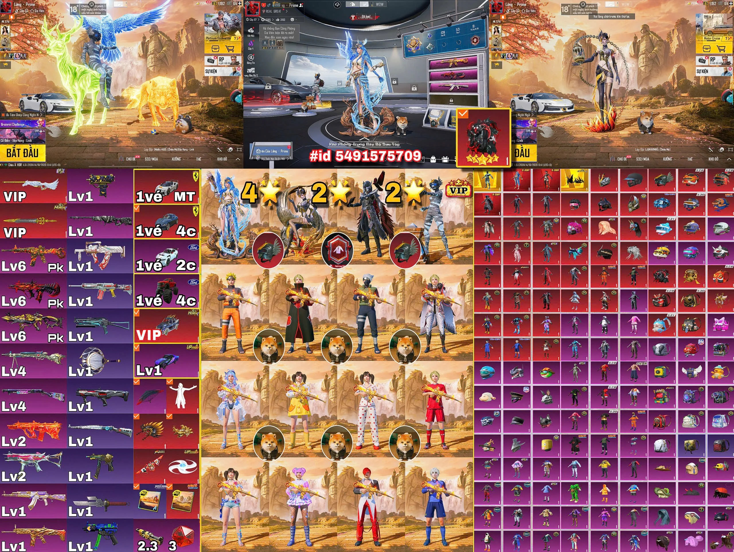 Acc PUBG Mobile mã 68409 - ảnh chính