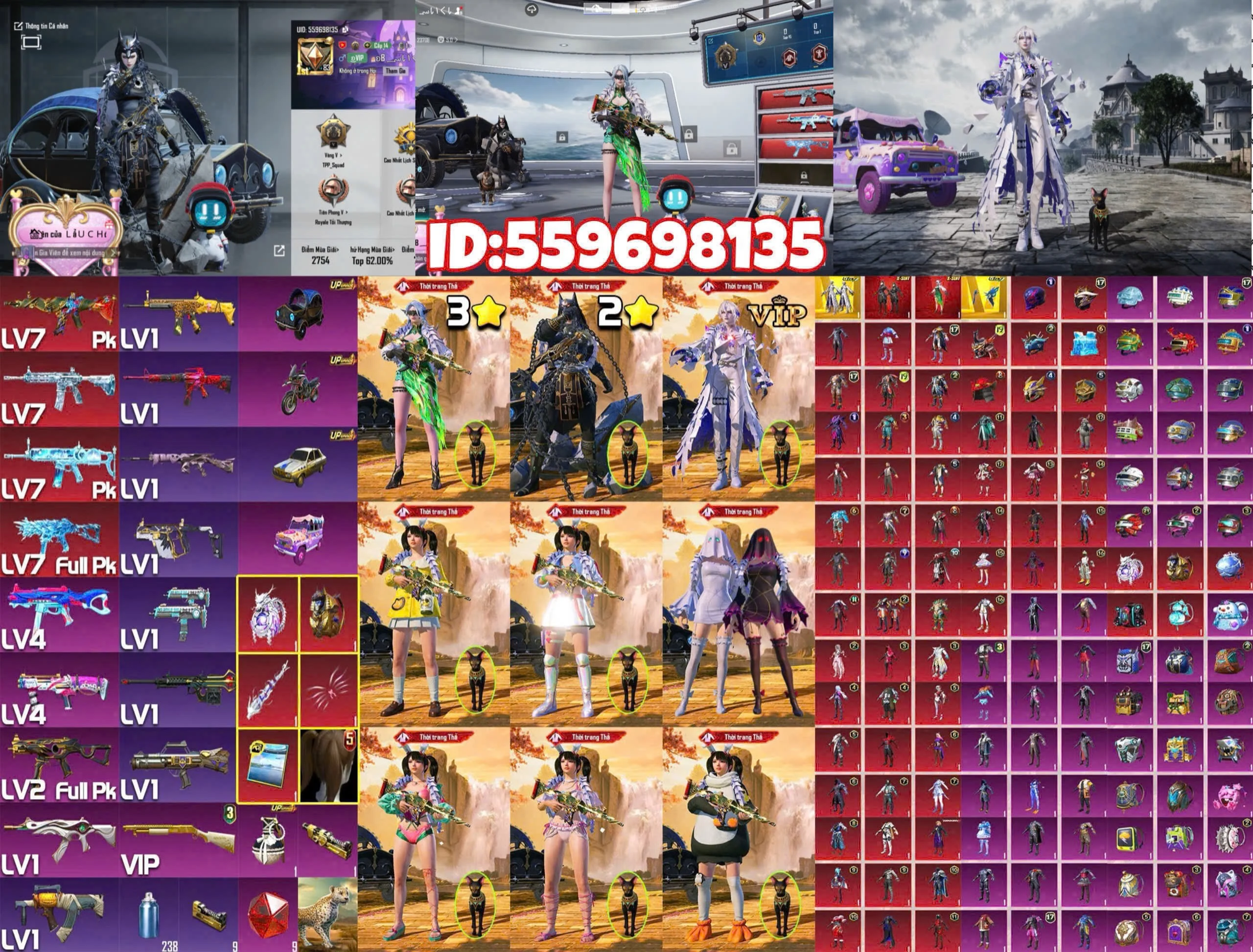 Acc PUBG Mobile mã 67043 - ảnh chính