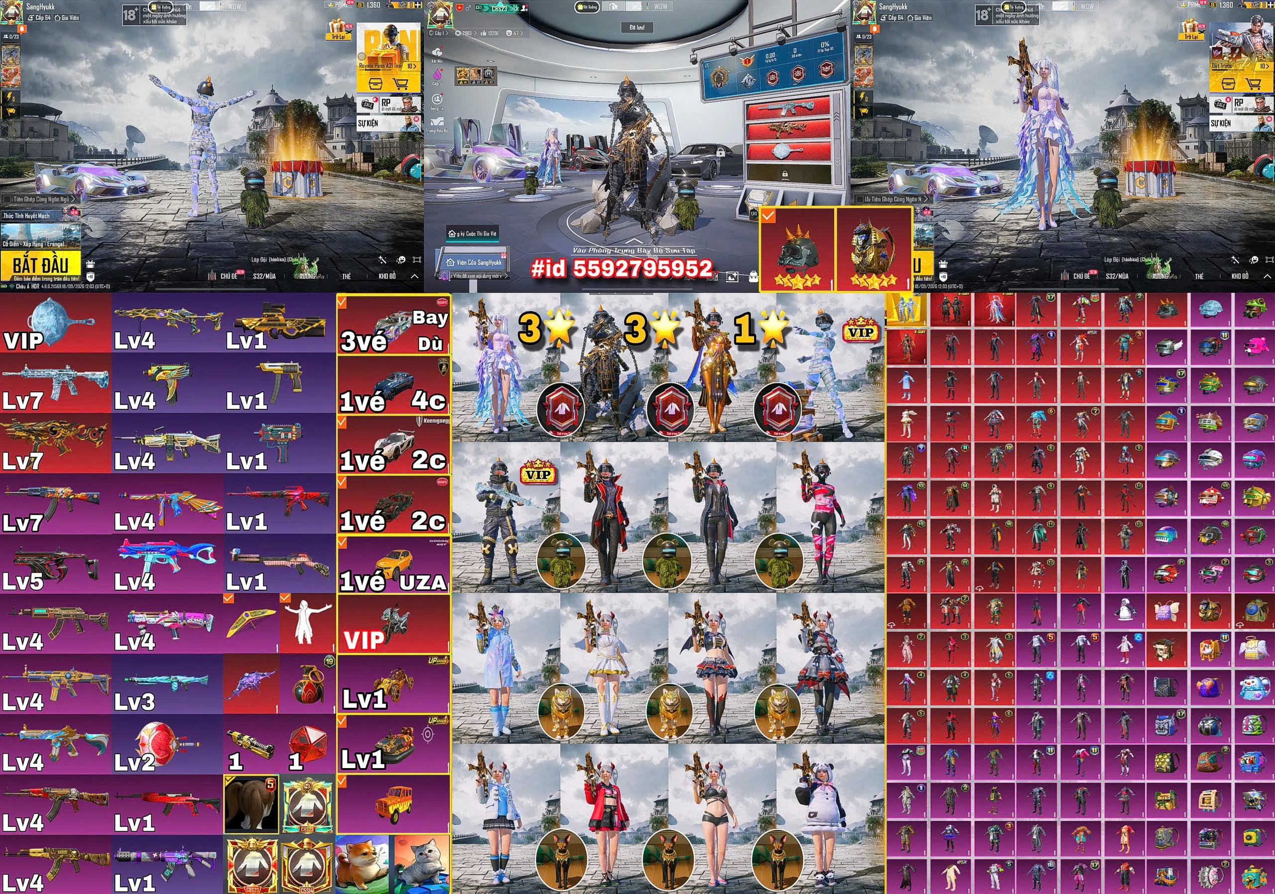 Acc PUBG Mobile mã 64283 - ảnh chính