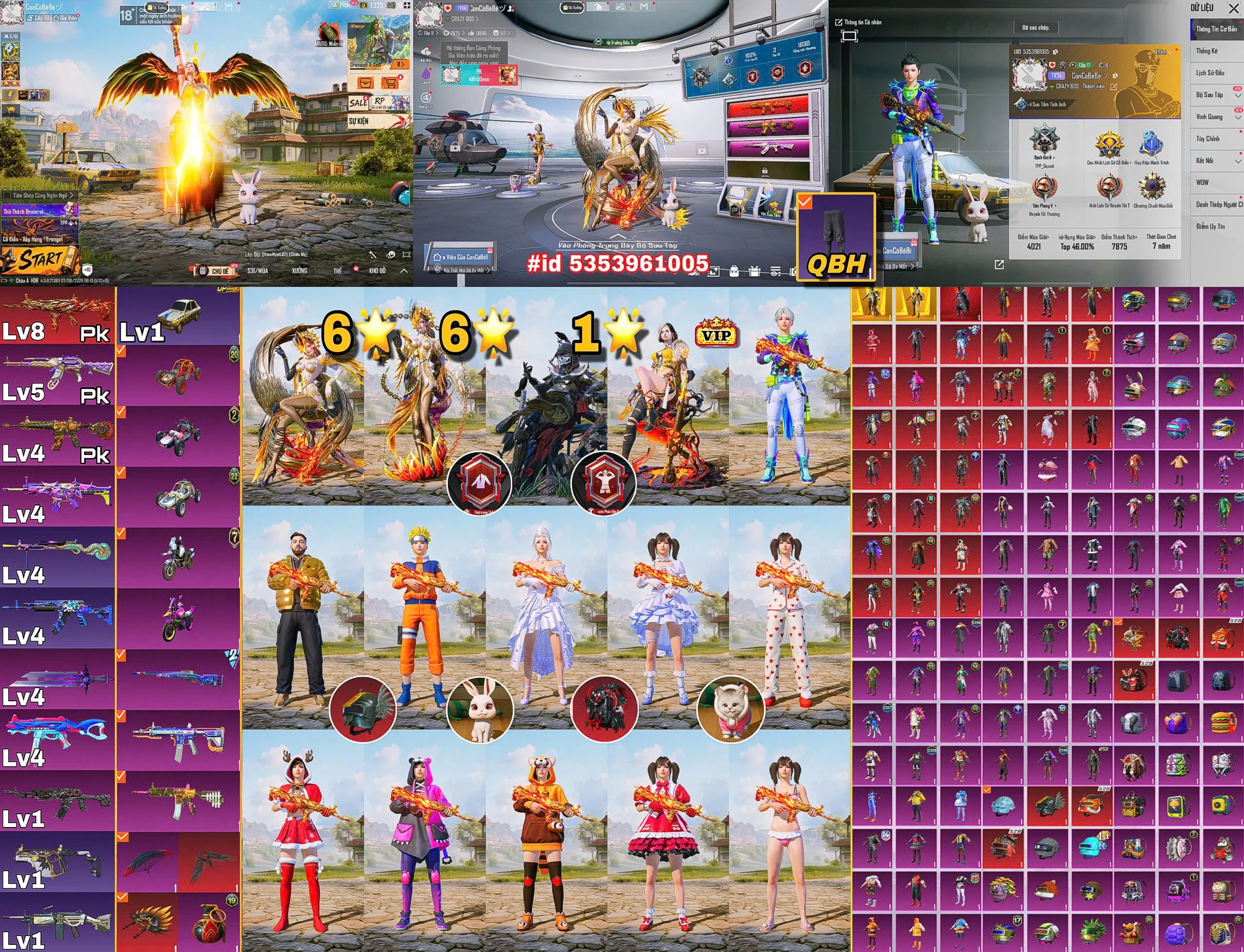 Acc PUBG Mobile mã 68402 - ảnh chính