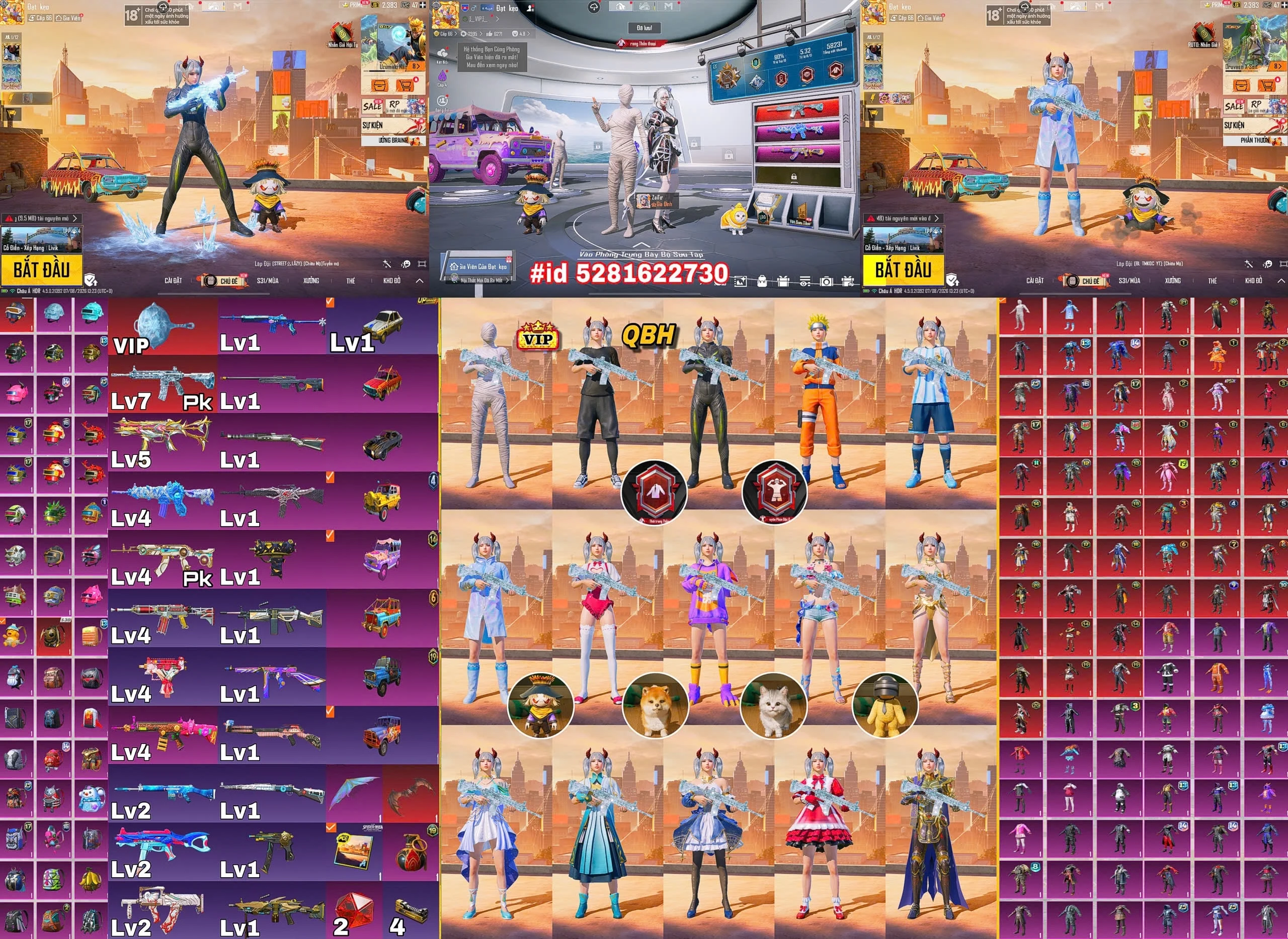 Acc PUBG Mobile mã 67158 - ảnh chính