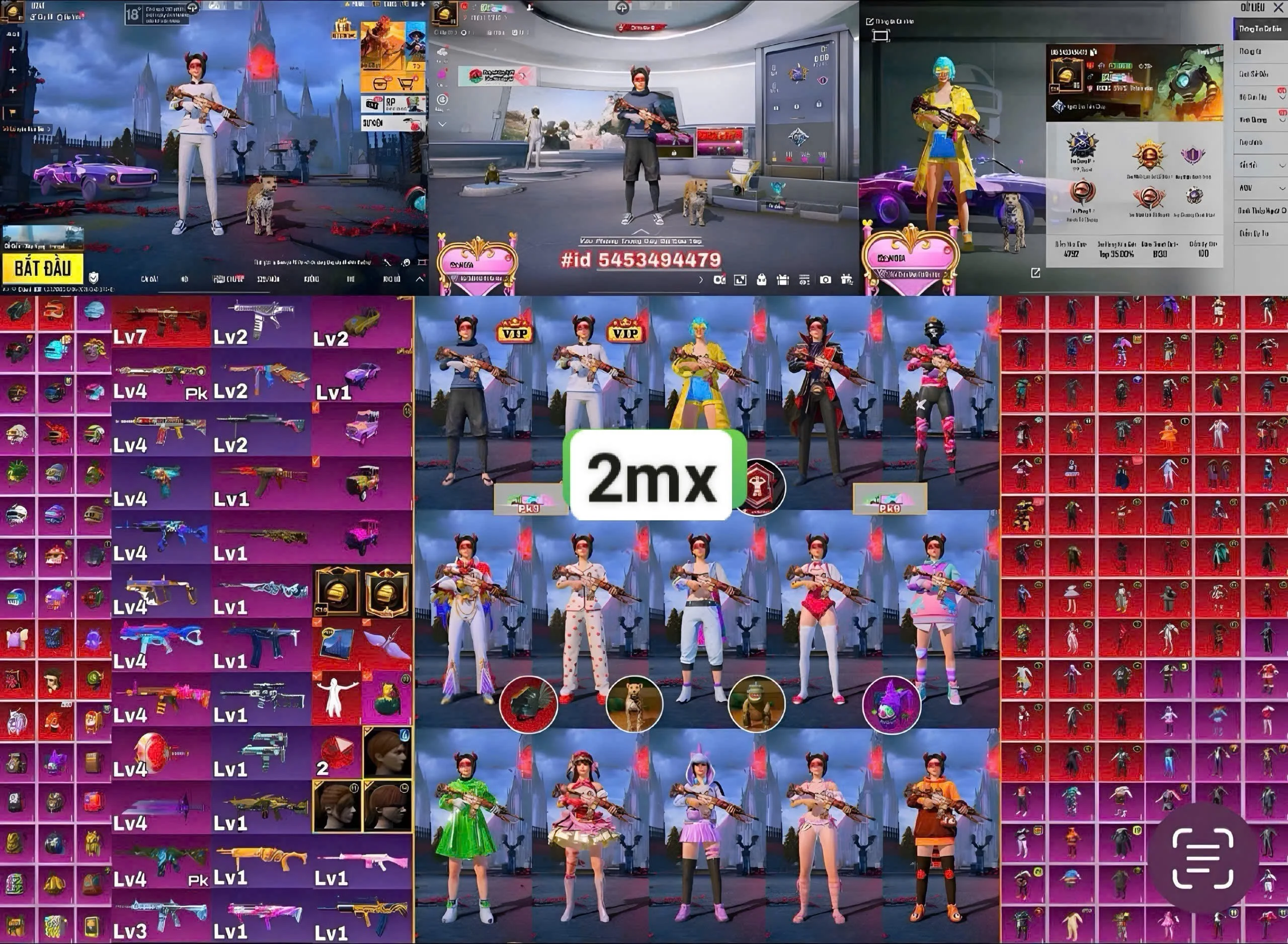 Acc PUBG Mobile mã 62105 - ảnh chính