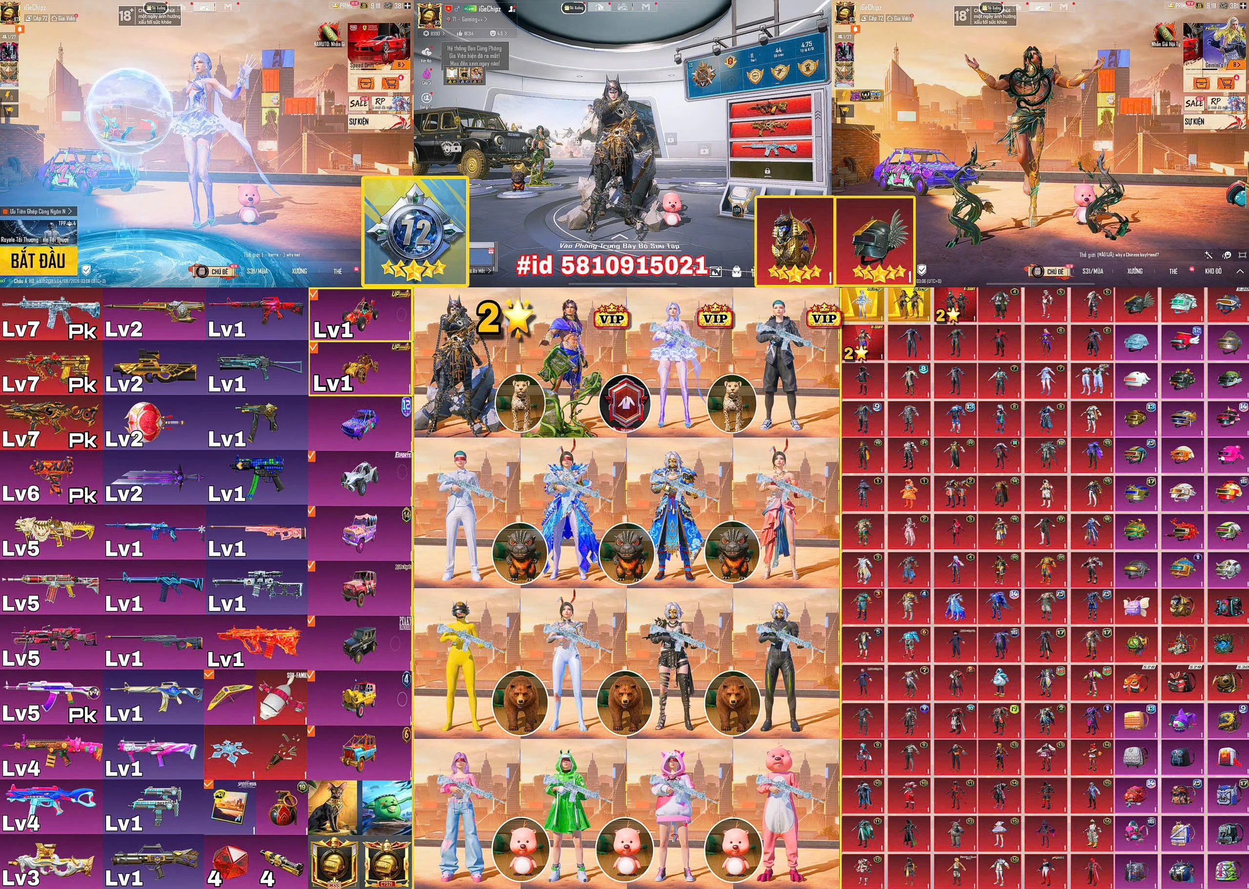 Acc PUBG Mobile mã 67749 - ảnh chính