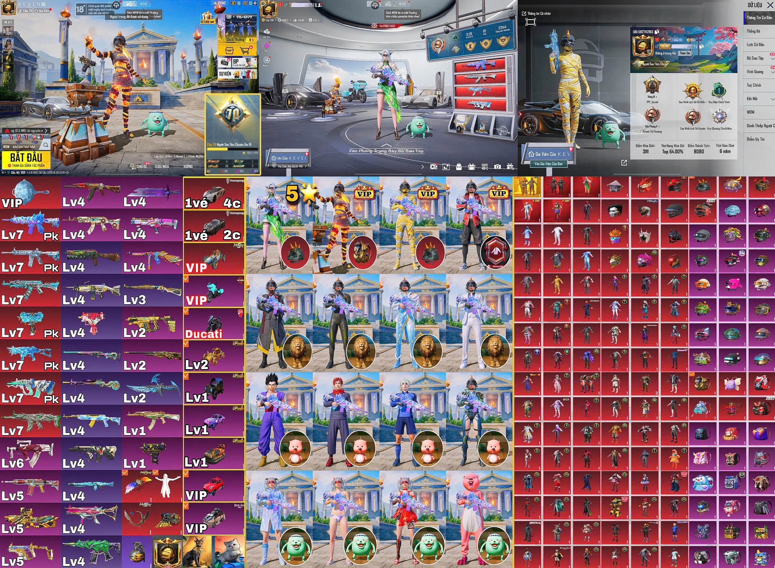Acc PUBG Mobile mã 65392 - ảnh chính