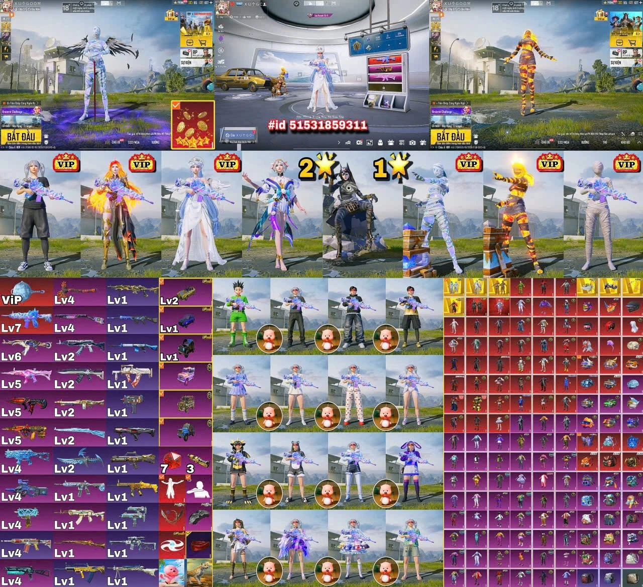 Acc PUBG Mobile mã 61876 - ảnh chính