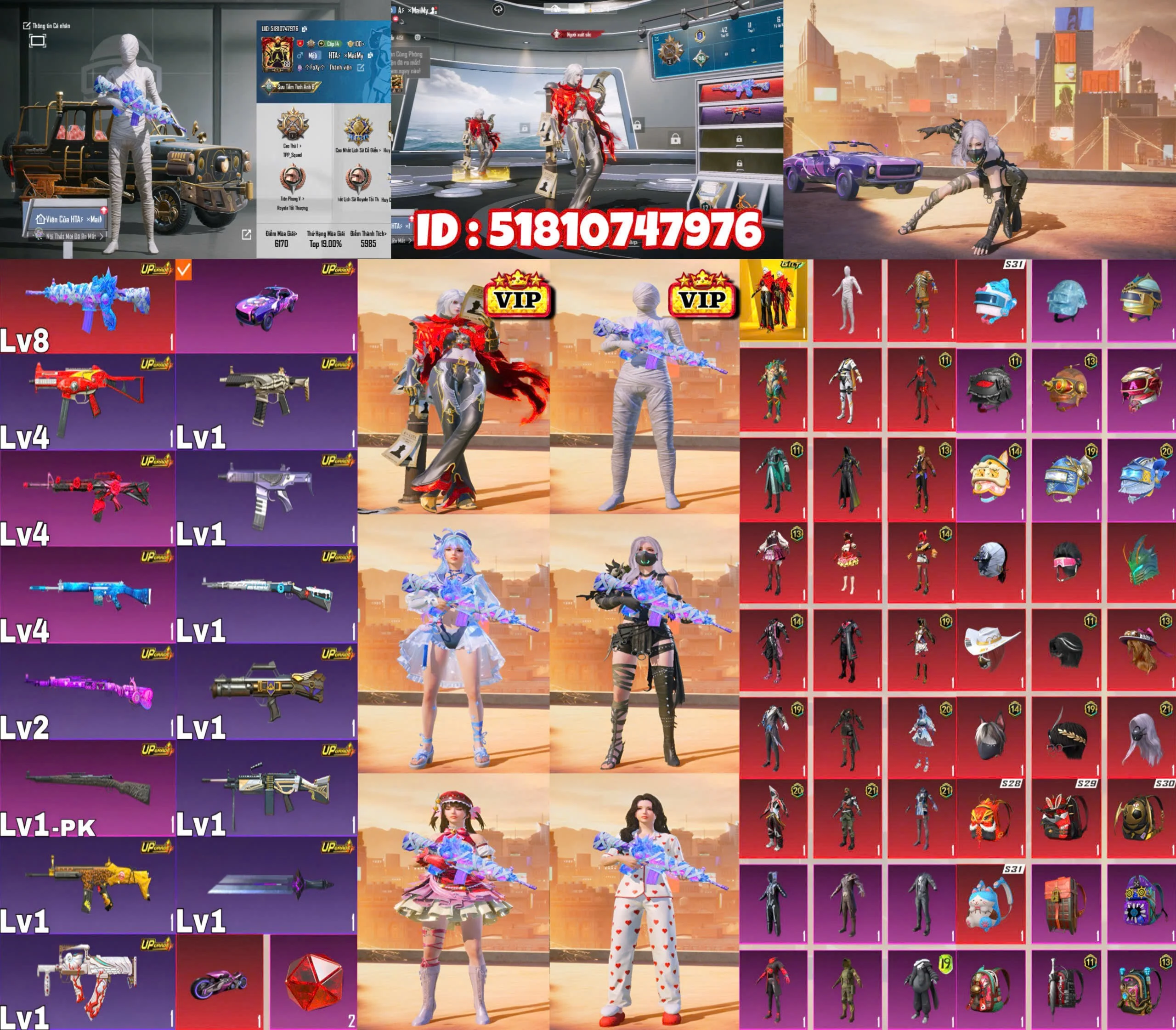 Acc PUBG Mobile mã 66653 - ảnh chính