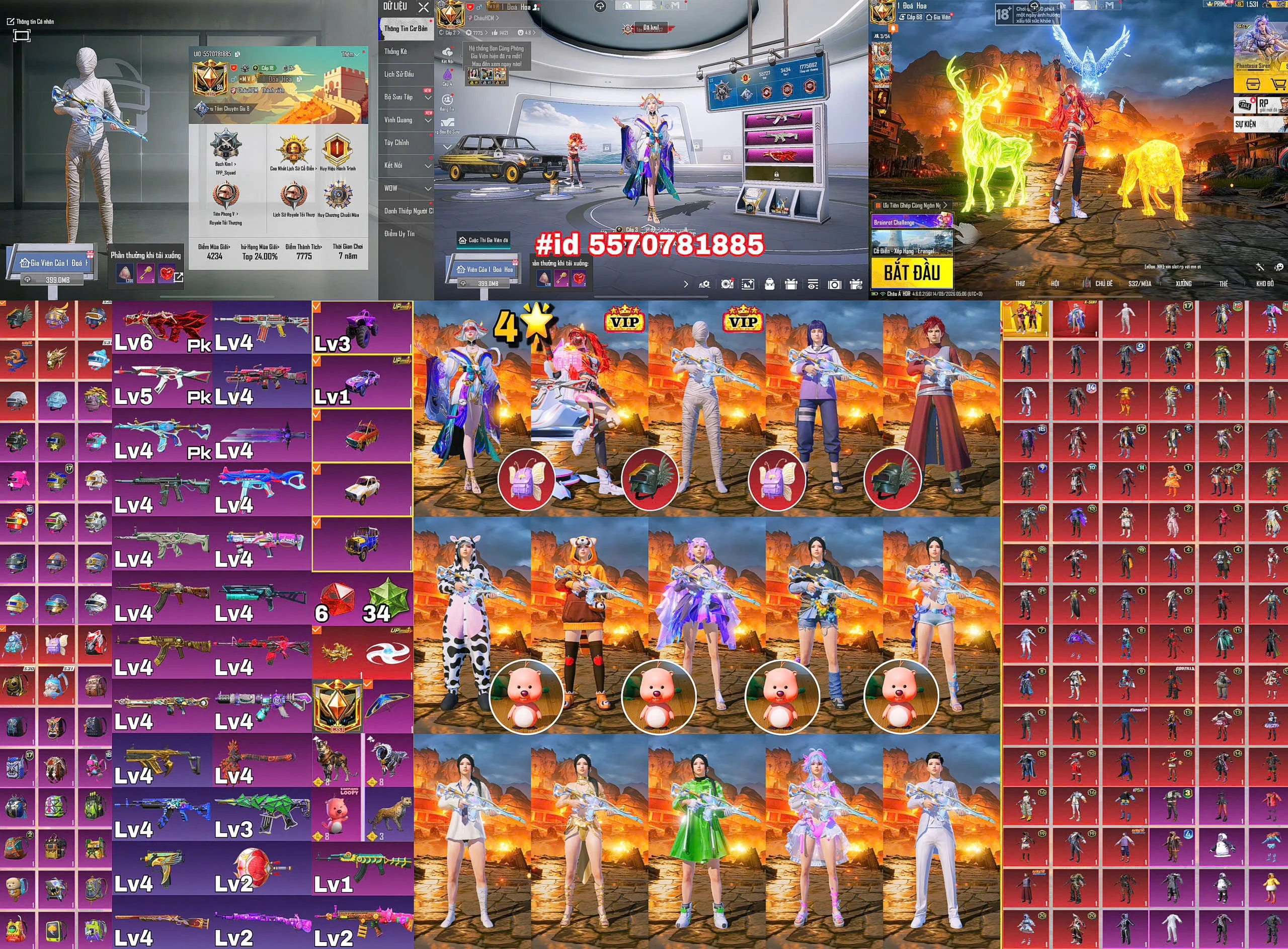 Acc PUBG Mobile mã 64794 - ảnh chính