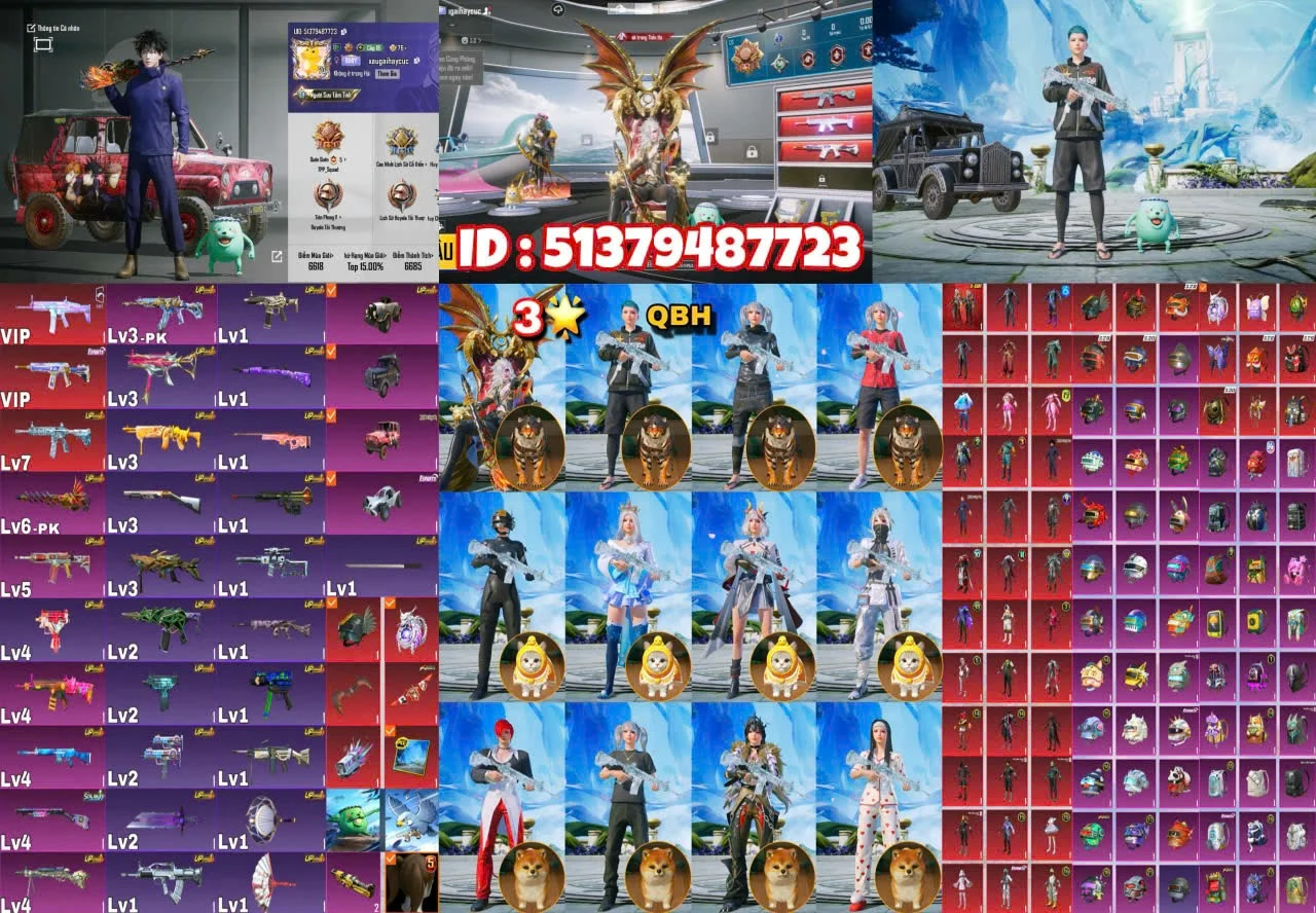 Acc PUBG Mobile mã 59469 - ảnh chính