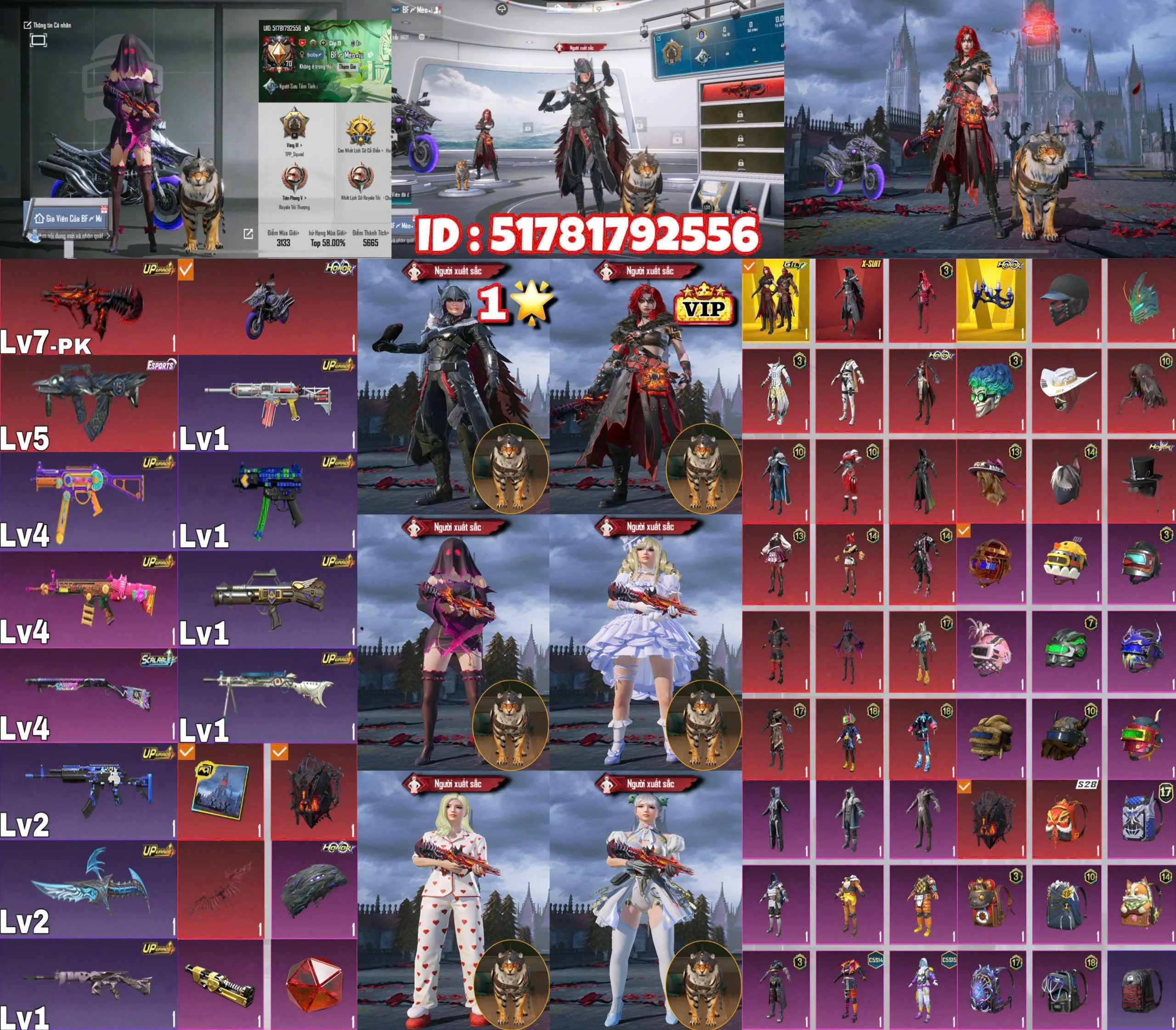 Acc PUBG Mobile mã 62725 - ảnh chính