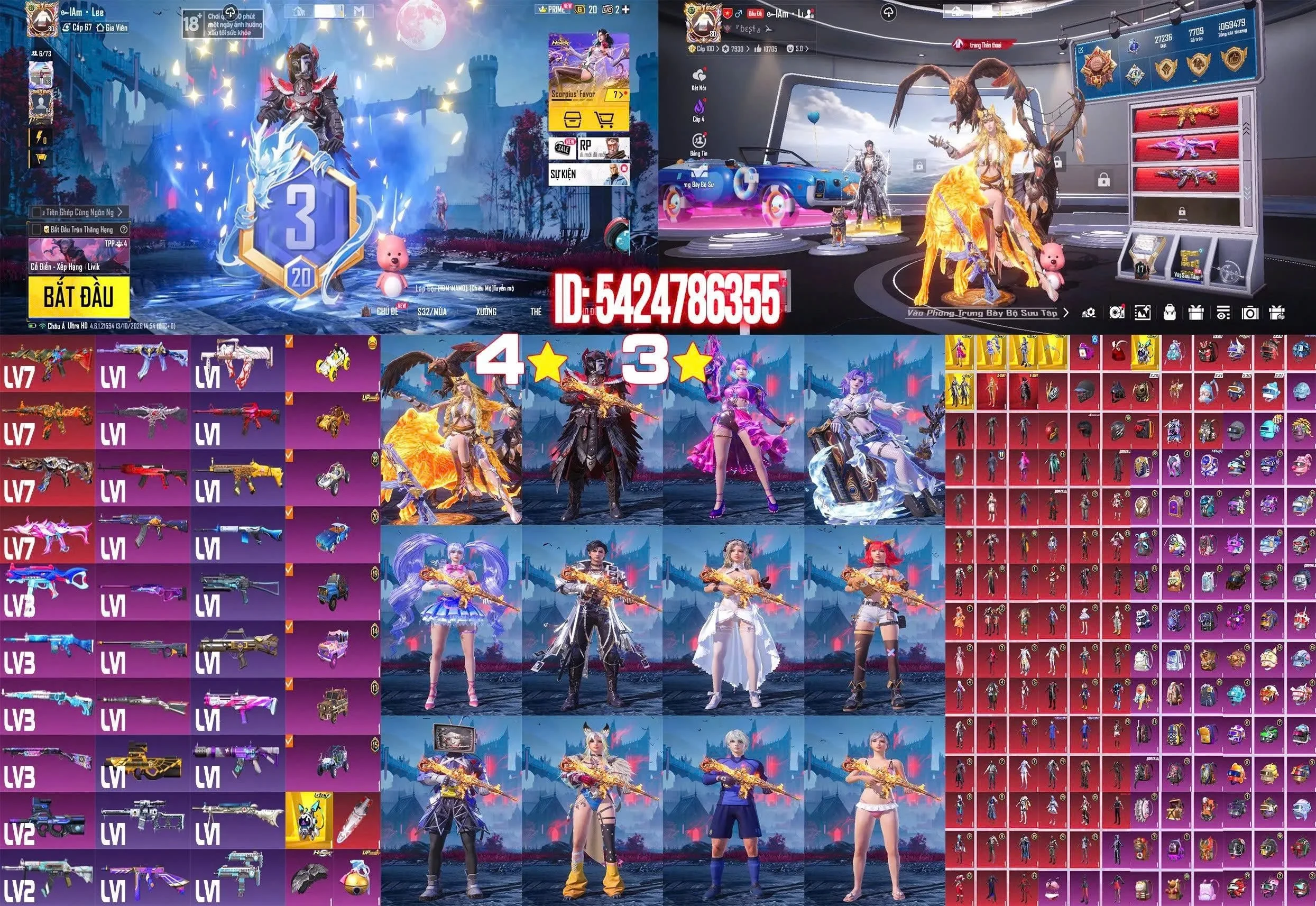 Acc PUBG Mobile mã 60493 - ảnh chính