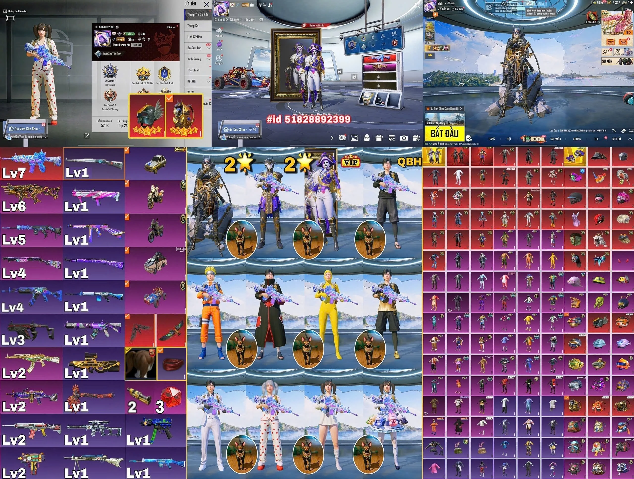 Acc PUBG Mobile mã 63951 - ảnh chính