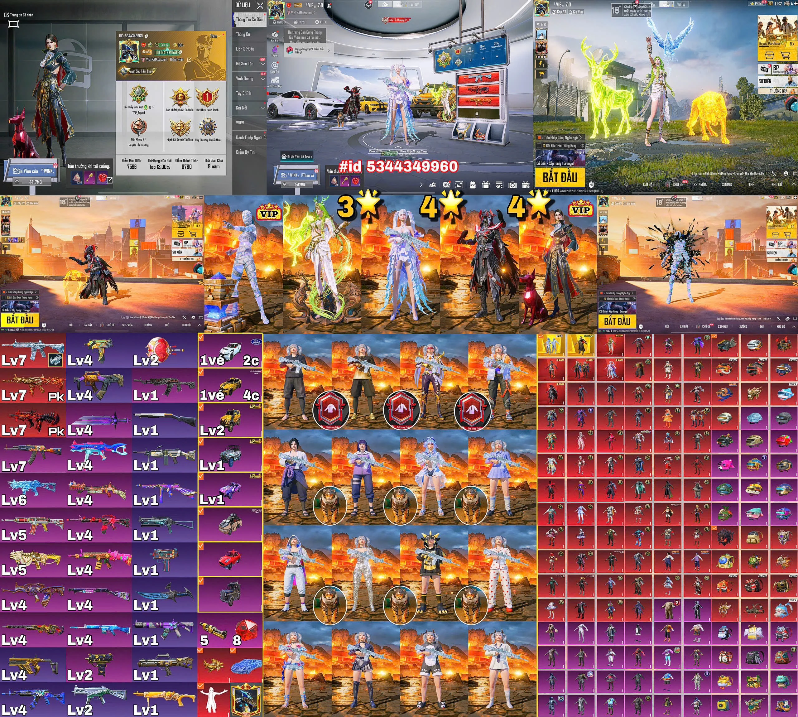 Acc PUBG Mobile mã 67225 - ảnh chính