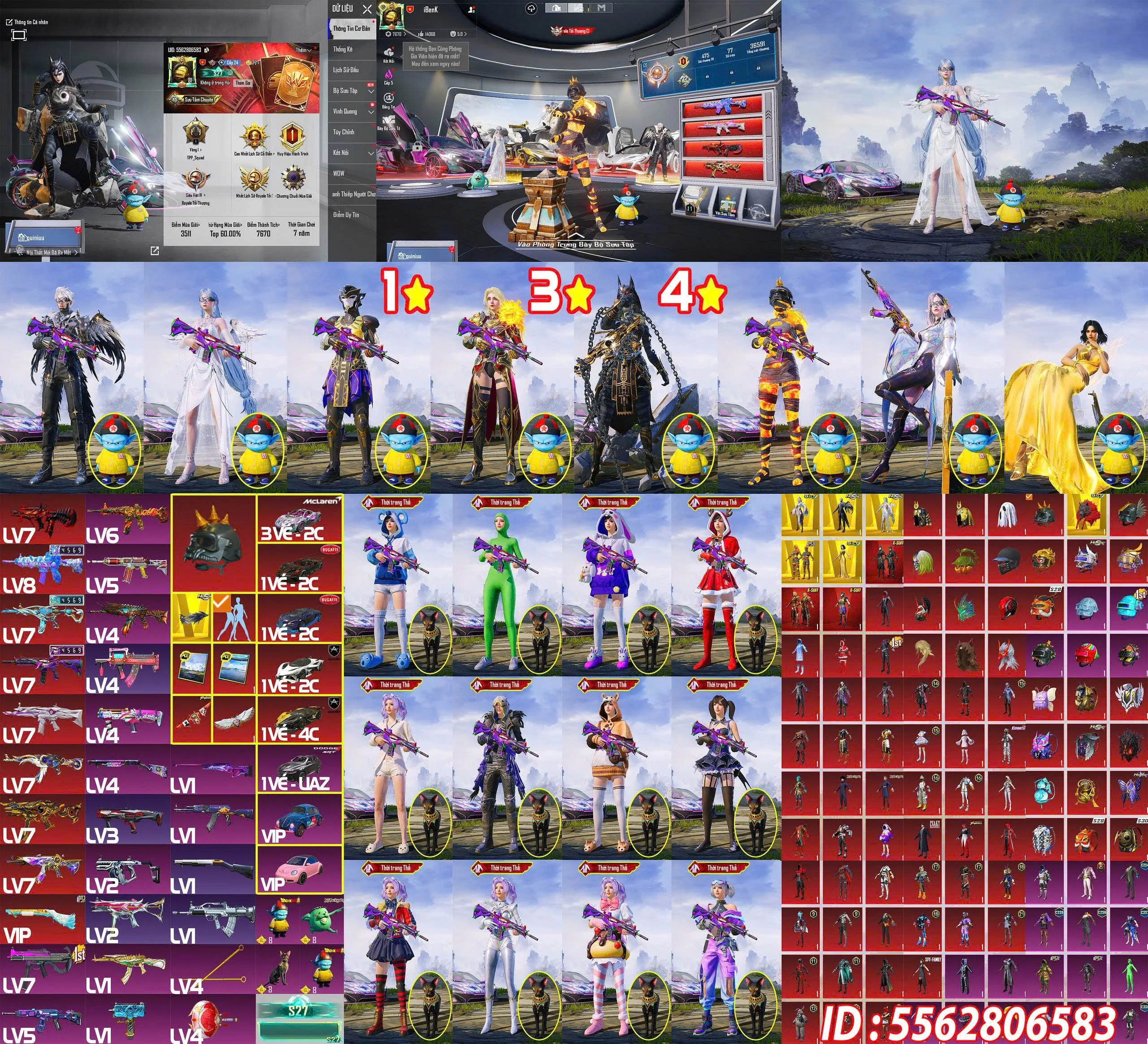 Acc PUBG Mobile mã 65477 - ảnh chính