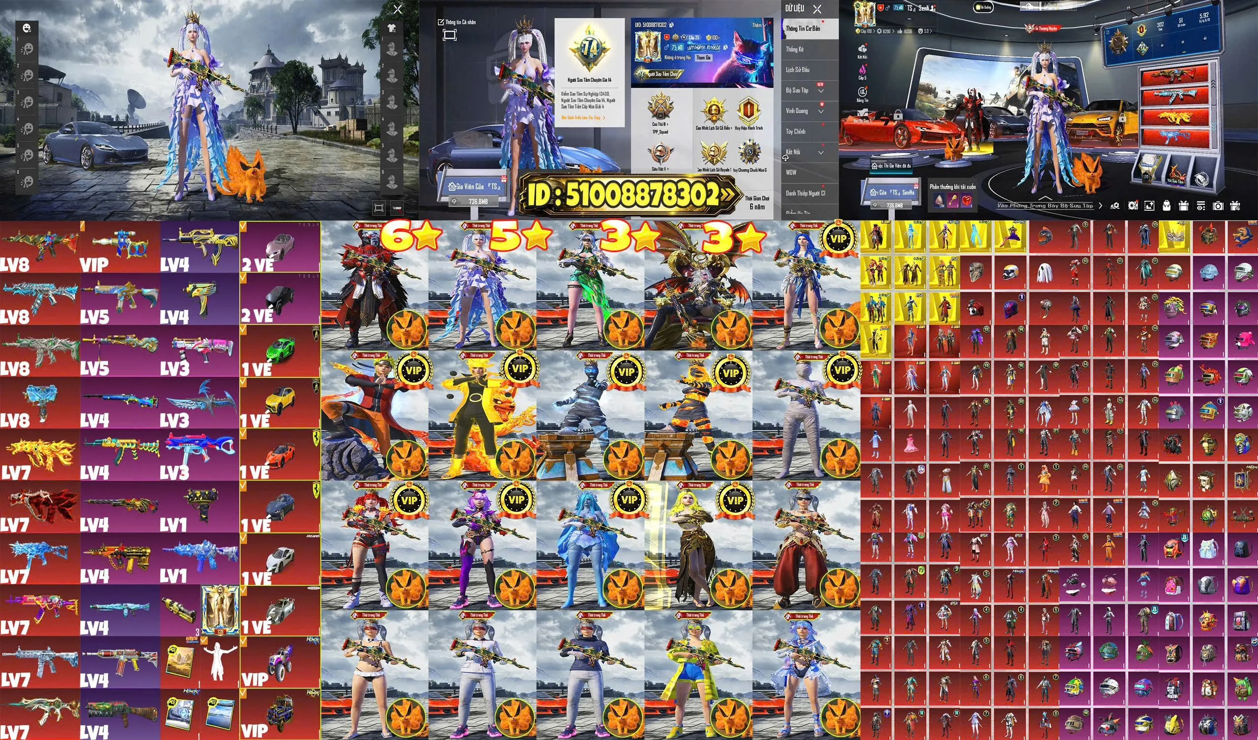 Acc PUBG Mobile mã 61779 - ảnh chính