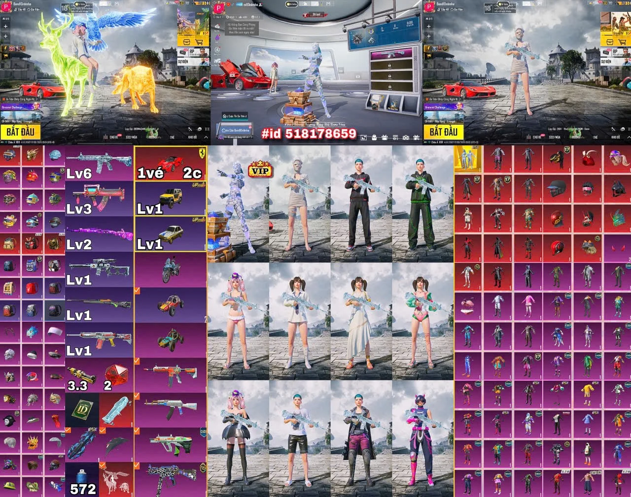 Acc PUBG Mobile mã 68355 - ảnh chính
