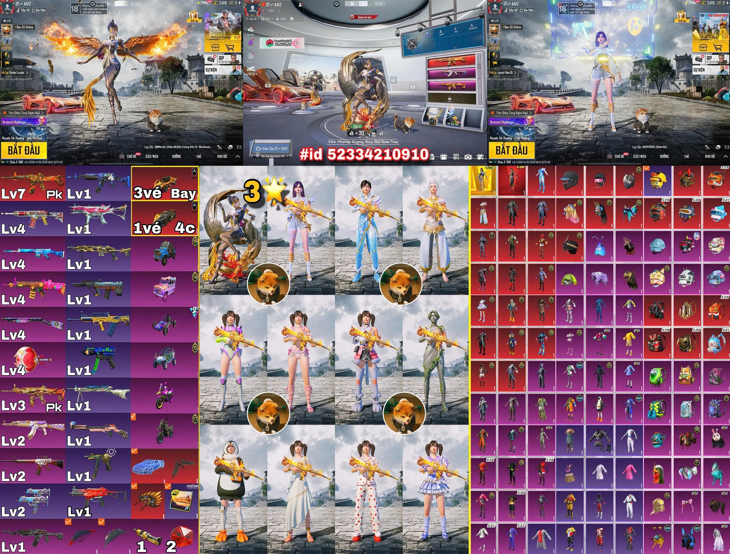 Acc PUBG Mobile mã 61810 - ảnh chính