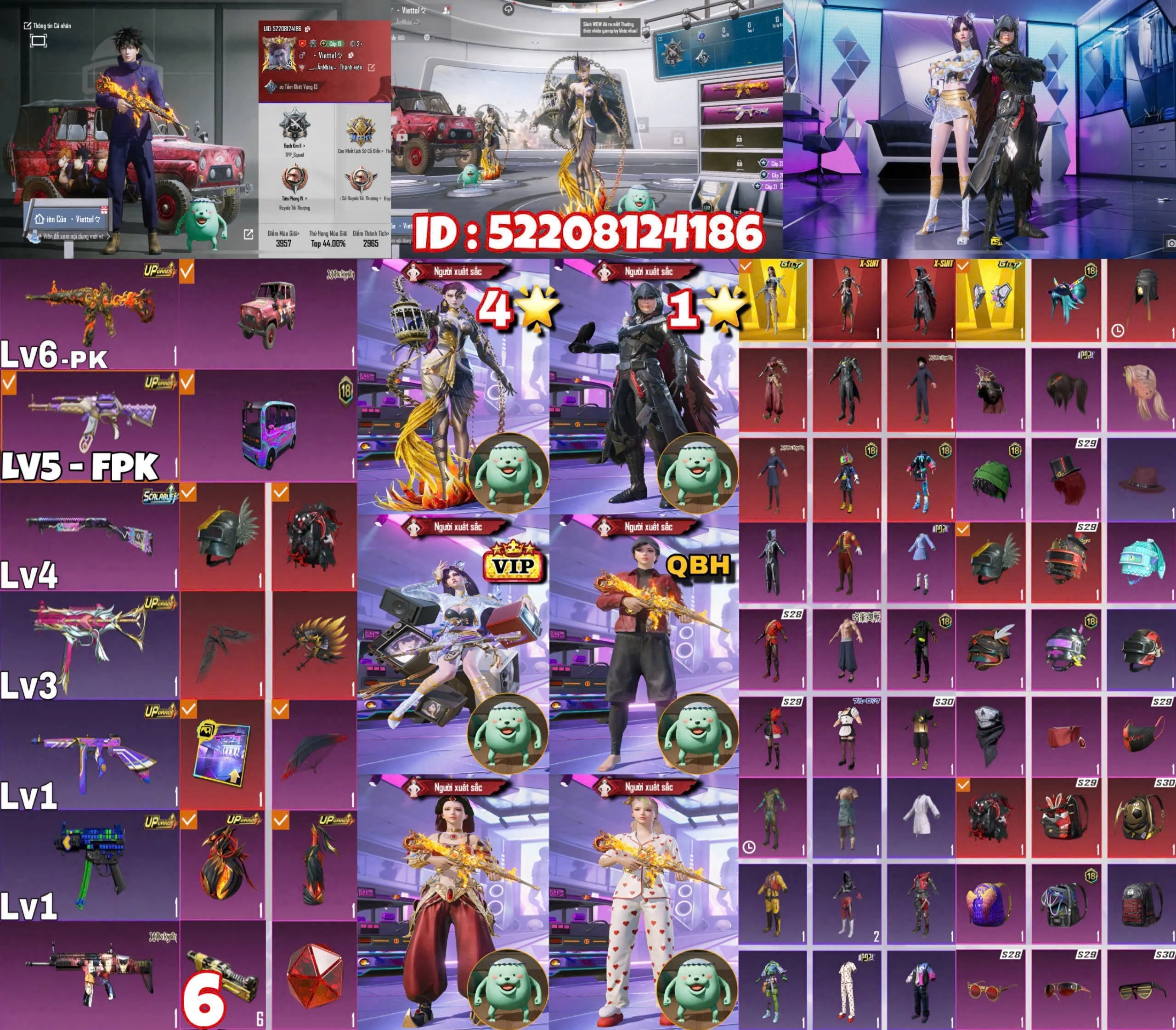 Acc PUBG Mobile mã 59151 - ảnh chính