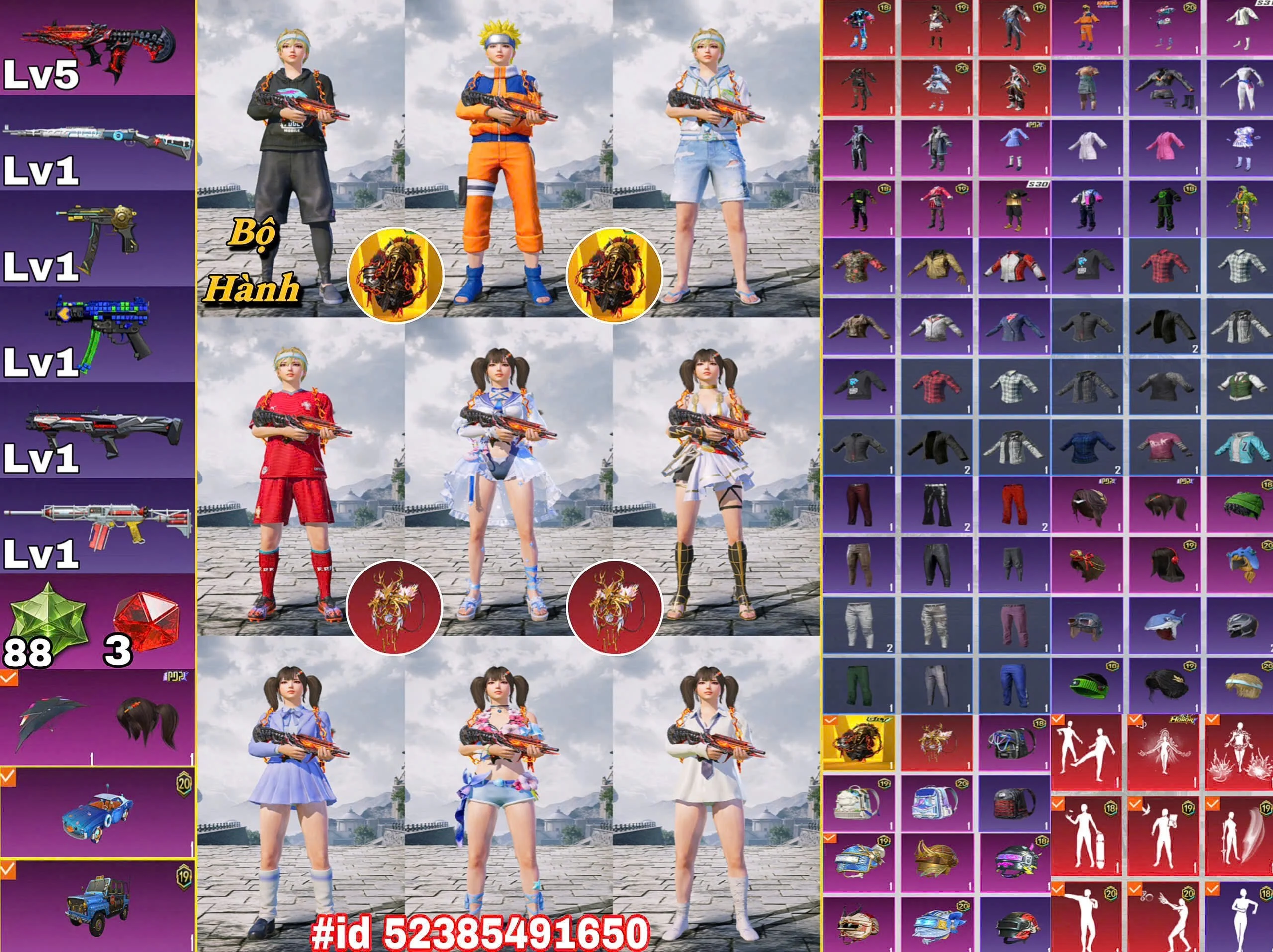 Acc PUBG Mobile mã 66084 - ảnh chính